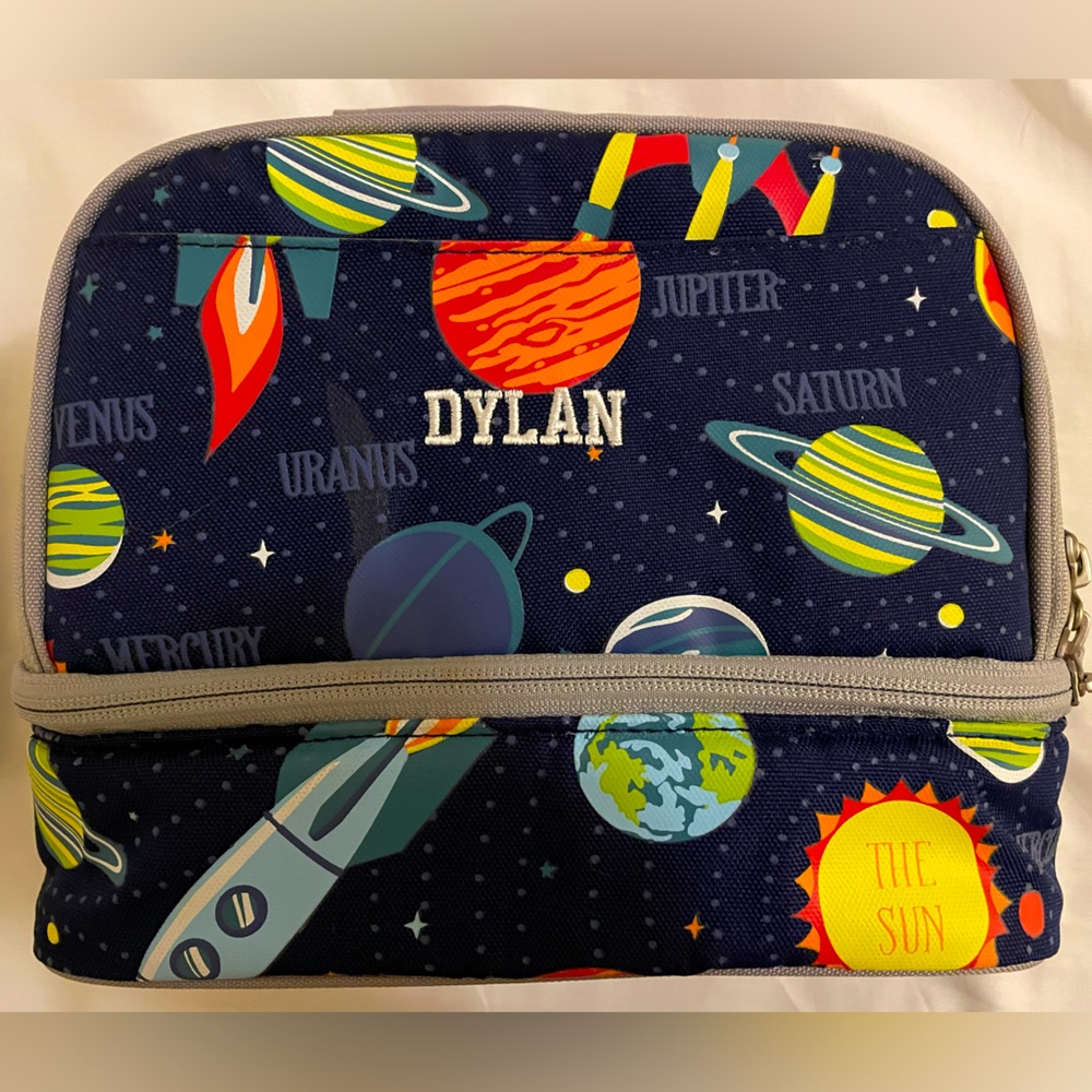 NWT-Pottery Barn McKenzie Solar System Lunchbox for Dylan
